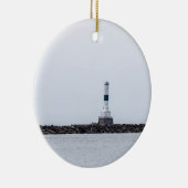 コンネアウトウェストブレイクウォーター灯台 セラミックオーナメント (右)