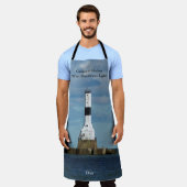 コンネアウトハーバーウェスト防波堤ライトエプロン エプロン (着用した状態)