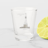 コンネアウトハーバーウェスト防波堤ライトショットグラス ショットグラス (裏面)