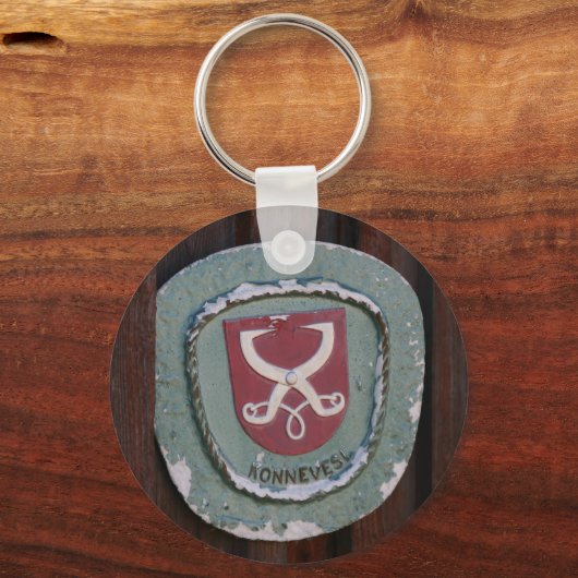 コンネベシドアプレートキーチェーン キーホルダー (正面)