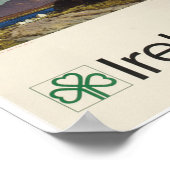 コンネマラの風景、ヴィンテージアイルランド観光客ボード ポスター (角)