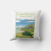 コンネマラクッショントラベルポスターデザイン クッション (裏面)