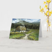 コンネマラコテージ カード (黄色い花)