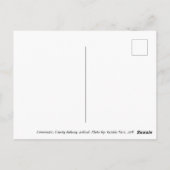 コンネマラ羊，アイルランド葉書 ポストカード (裏面)