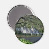 コンネマラ・アイルランドのキレモア修道院 マグネット (正面/裏面)