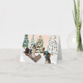 コンハウンドそり カード (正面)