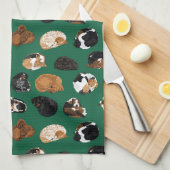 コンハウンドカール キッチンタオル (四つ折り)