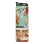 コンハウンドホリデーベーキング:フェスティバルクリスマス タンブラー (回転右)