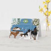 コンハウンドライド カード (黄色い花)