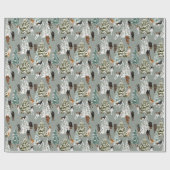 コンハウンド森林 ラッピングペーパー (フラット)