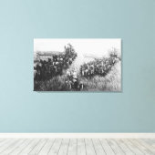 コンバインシーン キャンバスプリント (インサイチュ (ウッドフロア))