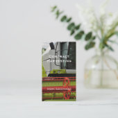 コンバインハーベスターのタクシーおよび積み込み 名刺 (スタンド正面)