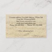 コンバインハーベスターの名刺 名刺 (裏面)