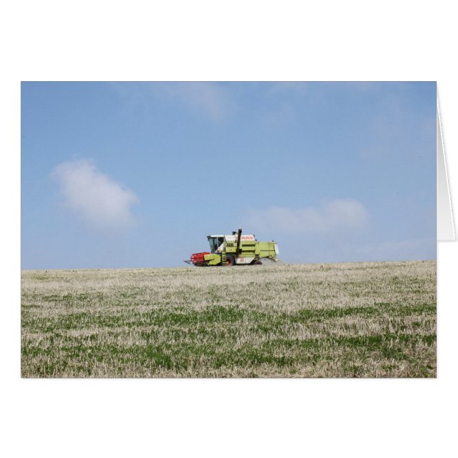 コンバインハーベスター (正面横)