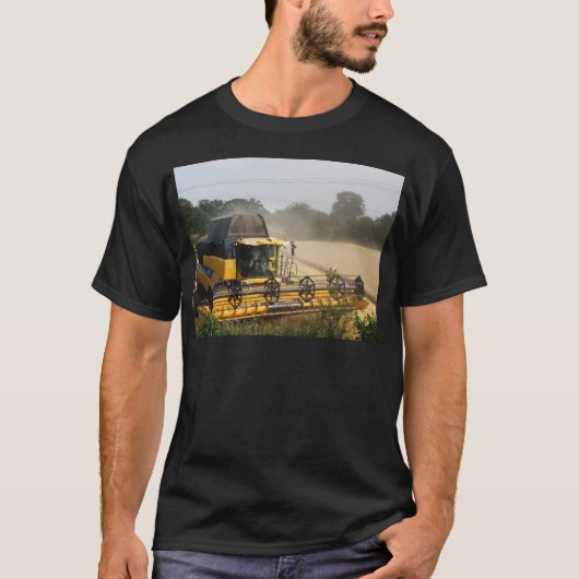コンバインハーベスター Tシャツ (正面)