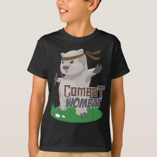 コンバットウォンバットおもしろい – 空手ウォンバット武術アーティスト Tシャツ