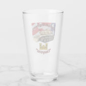 コンバットエンジニアM728 CEV "Essayons!" pint glass タンブラーグラス (裏面)