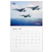 コンバットグローラー – EA-18Gグローラー カレンダー (2月 2027)