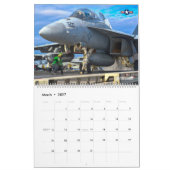 コンバットグローラー – EA-18Gグローラー カレンダー (3月 2027)