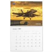 コンバットグローラー – EA-18Gグローラー カレンダー (1月 2027)