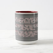 コンバットコードカップ ツートーンマグカップ (中央)