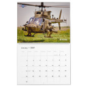 コンバット キオワ - OH-58D キオワ・ウォリアー カレンダー (1月 2027)
