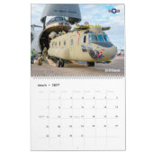 コンバット チノーク - CH-47 チノーク カレンダー (3月 2027)