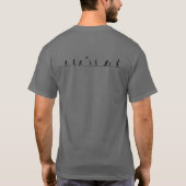 コンバージェンスアーキテクチャーの人々の壁画 セントジョンズ Tシャツ (裏面)
