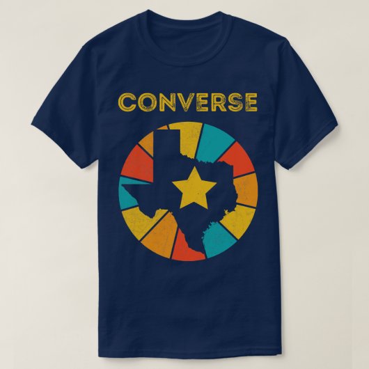 コンバーステキサス州ヴィンテージ動揺してお土産1 Tシャツ (デザイン正面)
