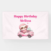 コンバーチブルハッピーバースデー 横断幕 (横)