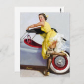 コンバーチブルピンアップ ポストカード (正面/裏面)