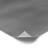 コンパクトなフォトバックグラウンド – 灰色の霧 ポスター (角)