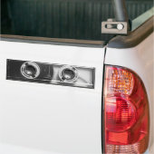 コンパクトカセットテープ バンパーステッカー (トラック上)