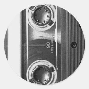 コンパクトカセットテープ ラウンドシール