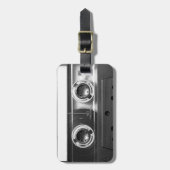 コンパクトカセットテープ ラゲッジタグ (正面縦)