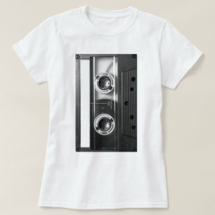 コンパクトカセットテープ Tシャツ