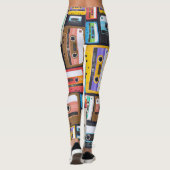 コンパクトカセット抽象芸術組成物 レギンス (裏面)