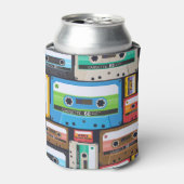 コンパクトカセット抽象芸術組成物 缶クーラー (缶正面)