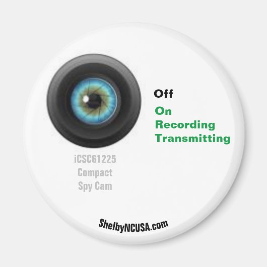 コンパクトスパイカム冷蔵庫用マグネット マグネット (正面)