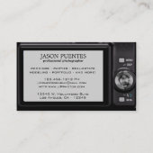 コンパクトデジタルカメラプロフェッショナル写真家 名刺 (裏面)