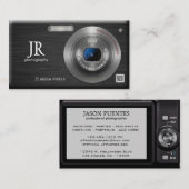 コンパクトデジタルカメラプロフェッショナル写真家 名刺 (正面/裏面)