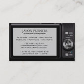 コンパクトデジタルカメラプロフェッショナル写真家 名刺 (裏面)