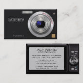 コンパクトデジタルカメラプロフェッショナル撮影者 名刺 (正面/裏面)