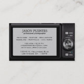 コンパクトデジタルカメラプロフェッショナル撮影者 名刺 (裏面)