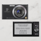 コンパクトパーソナライズされたデジタルカメラ写真家 名刺 (正面/裏面)