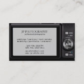 コンパクトパーソナライズされたデジタルカメラ写真家 名刺 (裏面)