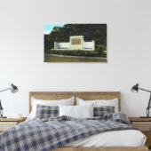 コンパクト署名のメモリアルレリーフ、 浮き彫り キャンバスプリント (インサイチュ (寝室))