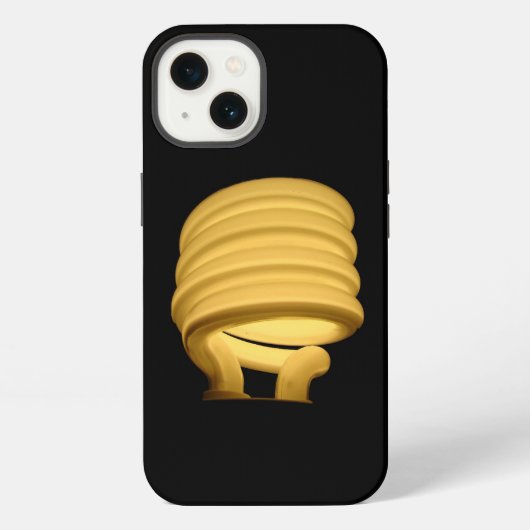 コンパクト蛍光灯 iPhoneケース (裏面)