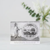 コンパスで世界を創造する神 ポストカード (スタンド正面)