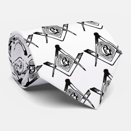 コンパスのタイ2 ネクタイ (ロール)